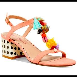 Betsey Johnson Dynah Sandals Sz 8 Pink NEW in Box